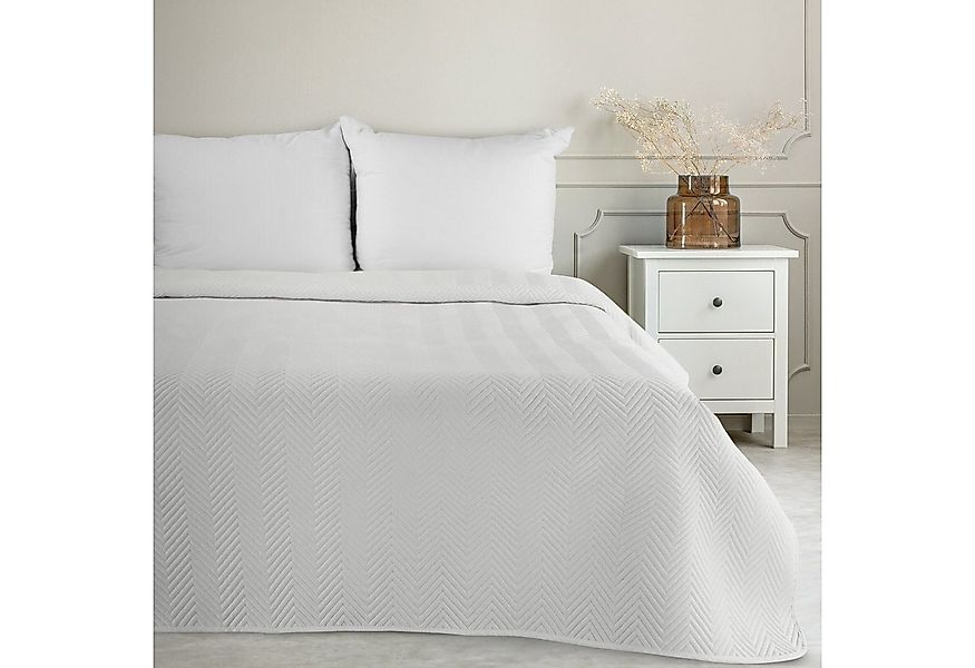 Eurofirany Bettüberwurf Steppdecke, Zweiseitiger Überwurf Tagesdecke 200x22 günstig online kaufen