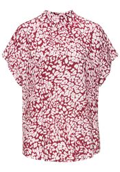 LASCANA Kurzarmbluse mit Alloverdruck, Damenbluse, sportlich elegant günstig online kaufen