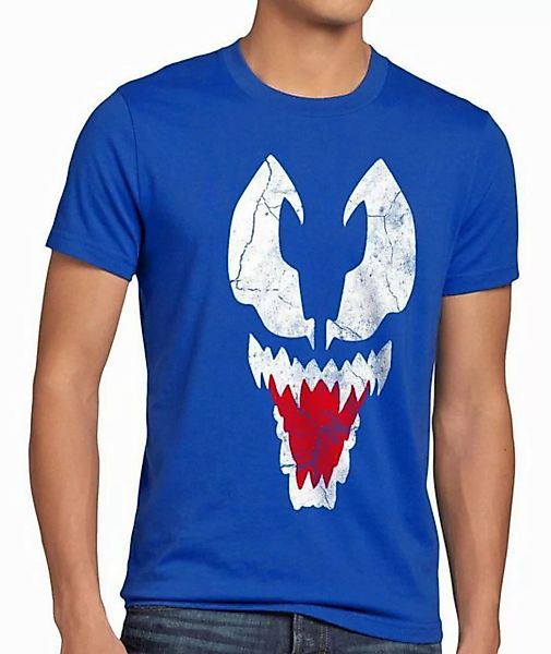 style3 T-Shirt Eddie Brock spider superheld schurke spinne man sheldon big günstig online kaufen