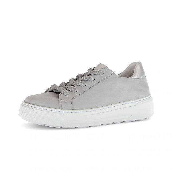 Gabor Sneaker "Sneaker low Materialmix Leder/Lederimitat" günstig online kaufen
