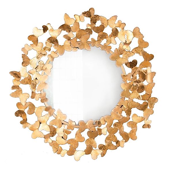 riess-ambiente Wandspiegel BUTTERFLY L 78cm gold, günstig online kaufen