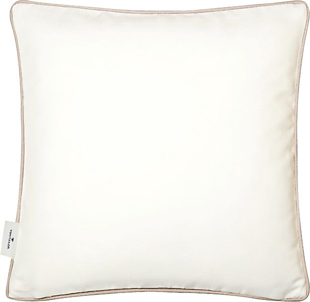 TOM TAILOR HOME Dekokissen »Dove Signature«, mit Paspel, Kissenhülle ohne F günstig online kaufen