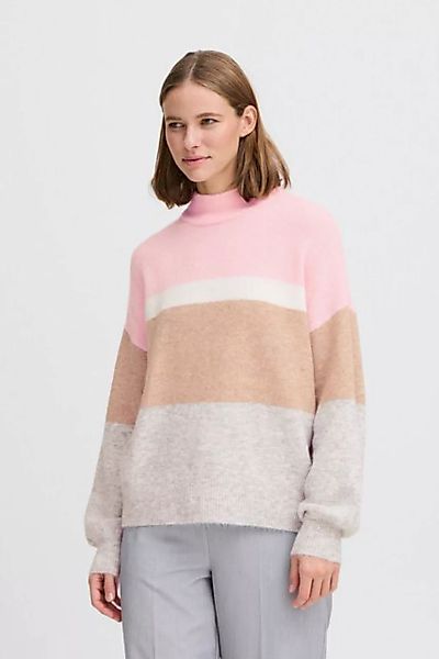 b.young Rollkragenpullover BYOMEA STRIPED JUMPER 2 - gestreifter Strickpull günstig online kaufen