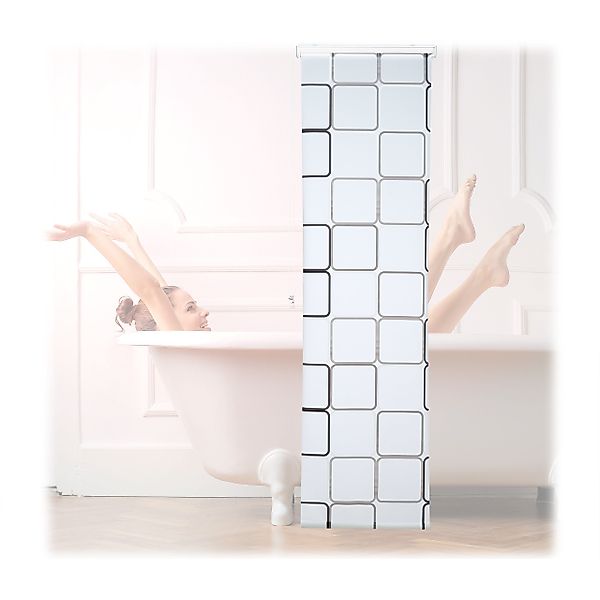relaxdays Duschrollo SQUARE Breite 60 cm, günstig online kaufen