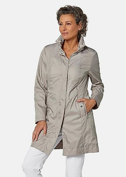 GOLDNER Kurzmantel Super leichte Longjacke mit versteckter Kapuze Ohne günstig online kaufen