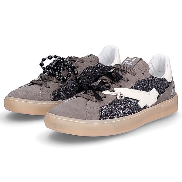 Gio+ Gio+ Damen Sneaker grau Glitzer günstig online kaufen