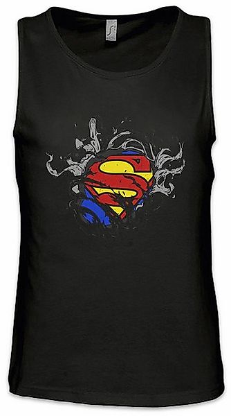 Urban Backwoods Tanktop Exploding Super S Ärmelloses T-Shirt Hero Superhero günstig online kaufen