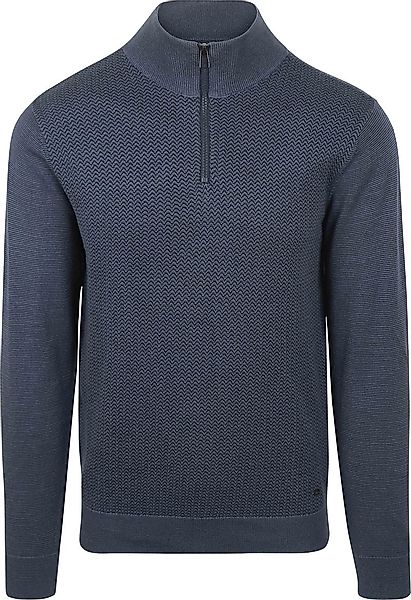 Petrol Half Zip Pullover Augusta Navy - Größe 3XL günstig online kaufen