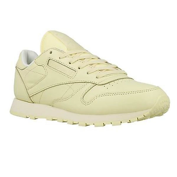 Reebok Cl Lthr Pastels Schuhe EU 35 1/2 White,Beige günstig online kaufen