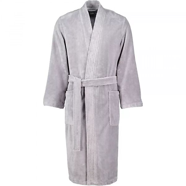 Cawö Home Herren Bademantel Kimono 800 - Farbe: graphit - 73 - M günstig online kaufen
