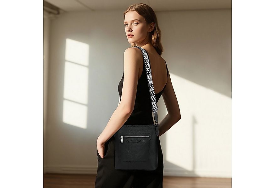 TAN.TOMI Umhängetasche Schultertasche für Damen Modische Henkeltasche Cross günstig online kaufen