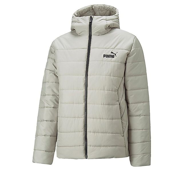 PUMA Funktionsjacke Steppjacke Essential mit Kapuze (wattiert, warm) hellgr günstig online kaufen