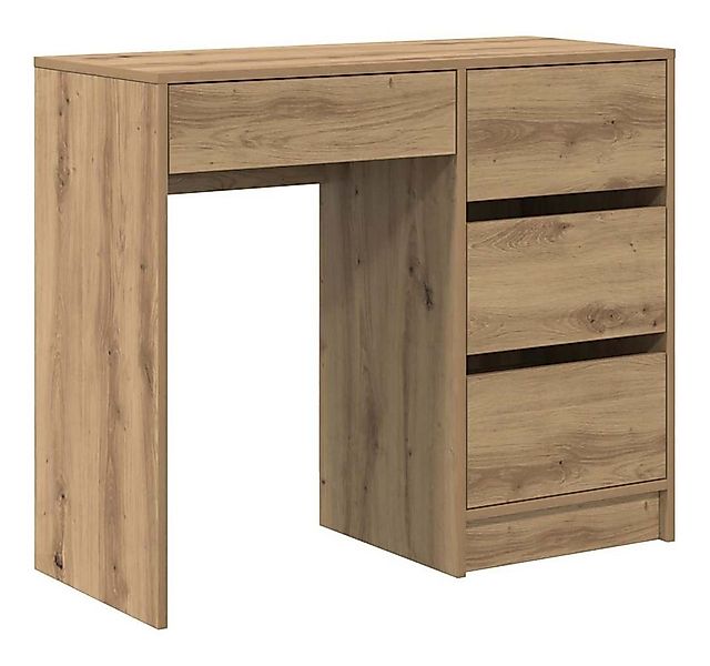 vidaXL Schreibtisch Schreibtisch Artisan-Eiche 90 x 37,5 x 75 cm Holzwerkst günstig online kaufen