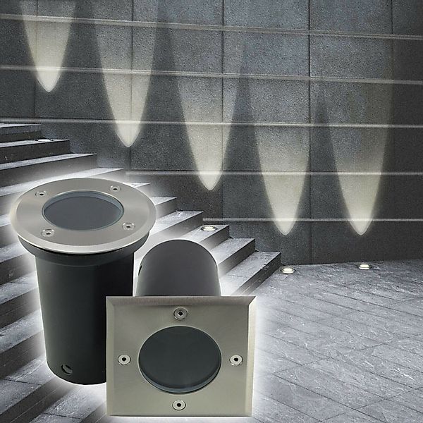WILGOON LED Einbauleuchte LED Bodeneinbauleuchte schwenkbar günstig online kaufen