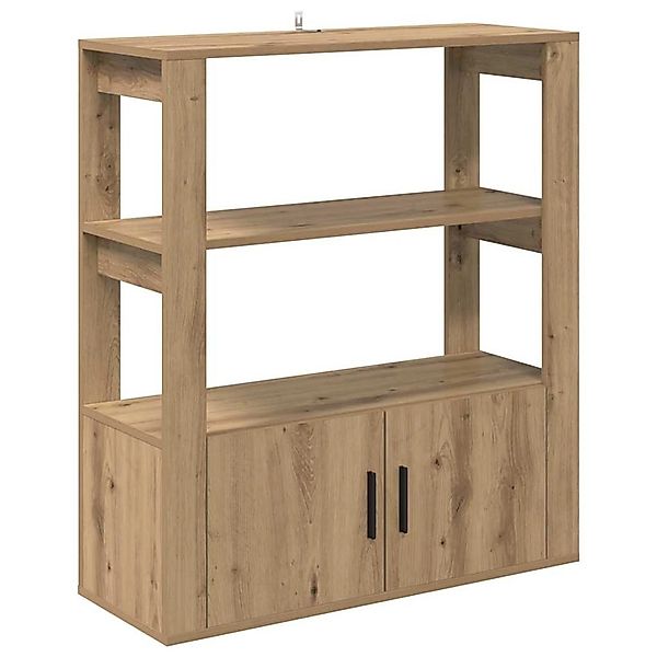 vidaXL Sideboard Artisan-Eiche 30 x 80 x 90 cm Holzwerkstoff 881094 günstig online kaufen