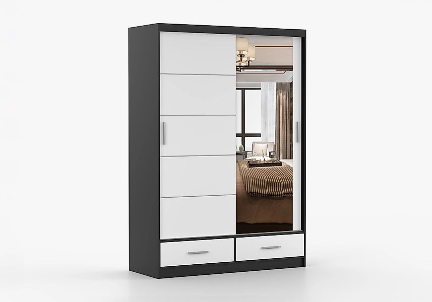 imoebel24 Schwebetürenschrank FLORENCE 150 cm - günstig online kaufen