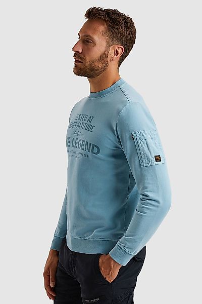 PME LEGEND Sweatshirt mit Logo Schriftzug günstig online kaufen