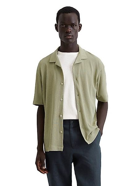 Marc O'Polo Poloshirt aus Bio-Baumwolle und Leinen günstig online kaufen