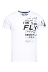 CAMP DAVID V-Shirt aus Baumwolle günstig online kaufen