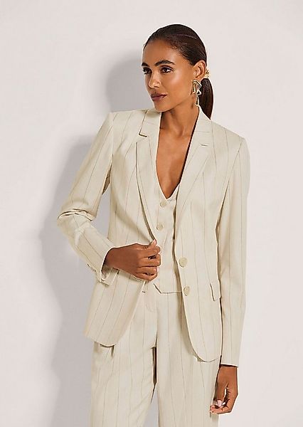 MADELEINE Kurzblazer Longblazer mit Nadelstreifen Einreiher mit Reverskrage günstig online kaufen