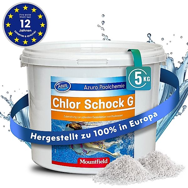 Azuro Chlorgranulat Chlor Schock Granulat-56% Aktives günstig online kaufen