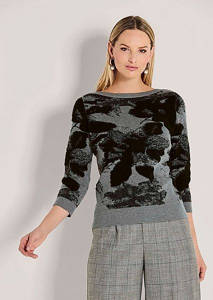 MADELEINE Strickpullover Strickpullover mit U-Boot-Ausschnitt Wollpullover günstig online kaufen