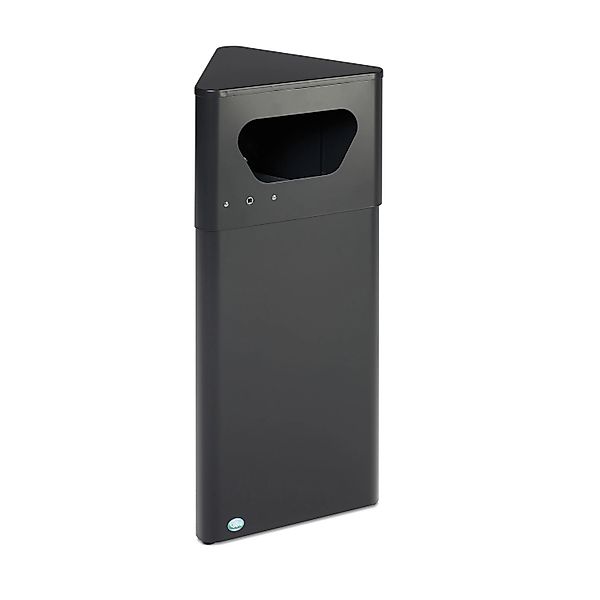 PROREGAL Robuster Abfallsammler Eckig Mit Inneneinsatz 32 Liter HxBxT 90 x günstig online kaufen