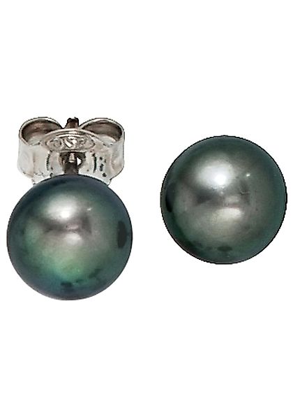 JOBO Perlenohrringe "Ohrstecker mit Perlen 7 mm", 925 Silber mit Süßwasser- günstig online kaufen