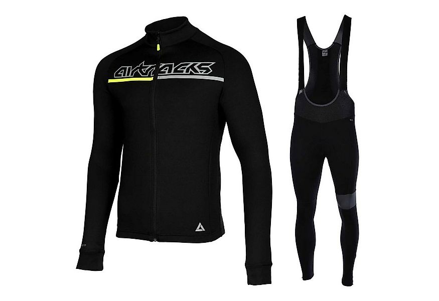 Airtracks Fahrradhose Herren Winter Radtrikot Set Pro Team (Fahrradtrikot S günstig online kaufen