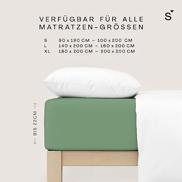 Schlafgut Spannbettlaken »Basic Cotton Spannbettlaken« Preiseinstiegsmodell günstig online kaufen