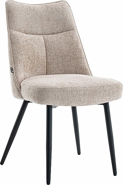 Home affaire 4-Fußstuhl "Cielo", (Set), 2 St., Boucle, tolle Optik günstig online kaufen