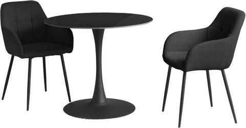 HELA Essgruppe MOSEL, (3-tlg), Tisch 90x75 günstig online kaufen
