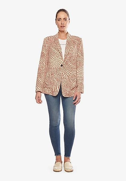 Le Temps Des Cerises Jackenblazer mit trendigem Allover-Muster günstig online kaufen