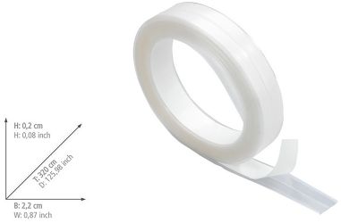 WENKO Dichtungsband, (Set, 2-St), selbstklebend, 320x2,2 günstig online kaufen