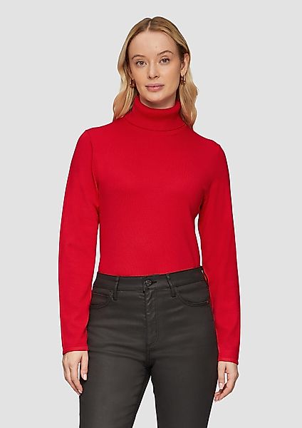 s.Oliver BLACK LABEL Strickpullover Feiner Rollkragenpullover günstig online kaufen