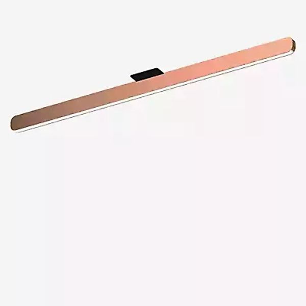 Occhio Mito Alto 100 Up Narrow Deckenleuchte LED, Kopf roségold/Abdeckung s günstig online kaufen