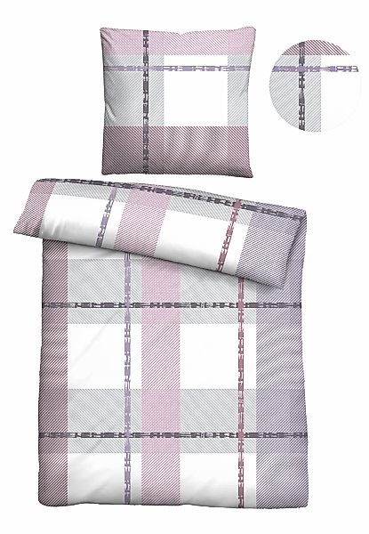Castell - Markenbettwäsche Bettwäsche "0380746" 2 Stk. tlg. Nicki, kuscheli günstig online kaufen