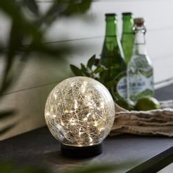 STAR TRADING Tischleuchte LED Solar Kugel günstig online kaufen