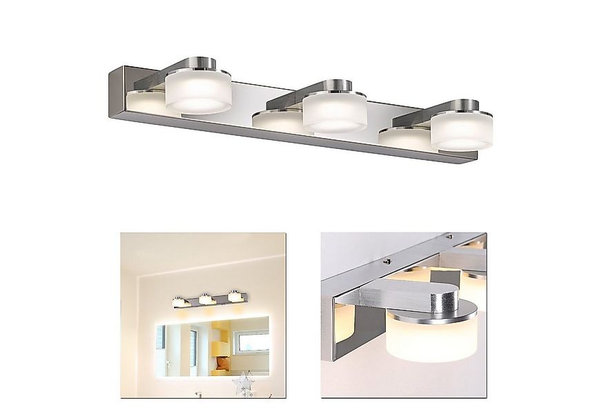 Home4Living Wandleuchte Wandlampe LED 3 flammig Badleuchte, Dekorativ günstig online kaufen