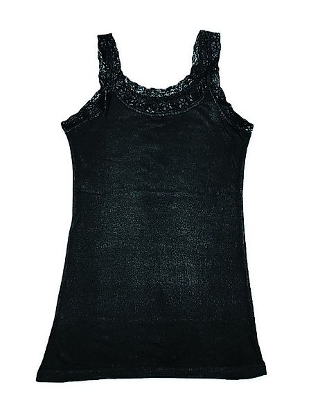 Toker Collection® Achseltop Damen Modal Top mit elastischer Spitze (Packung günstig online kaufen