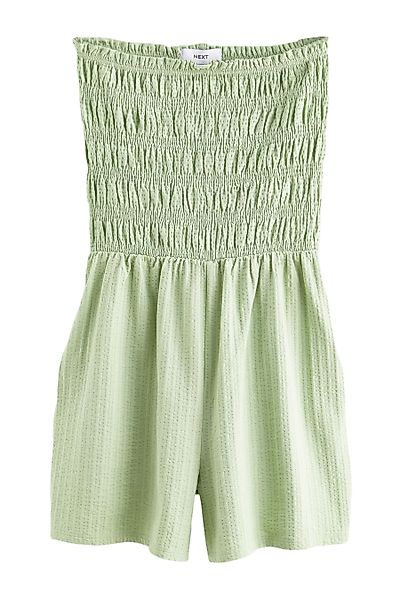 Next Playsuit Gesmokter Bandeau-Playsuit, Kurzgröße (1-tlg) günstig online kaufen