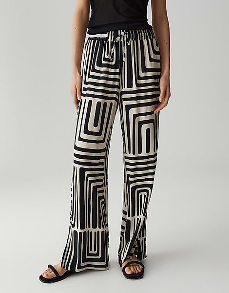 OPUS PANTS Stoffhose MALOTTA ABSTRACT mit günstig online kaufen