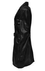 Zimmert Leather Ledermantel Una Reverskragen günstig online kaufen