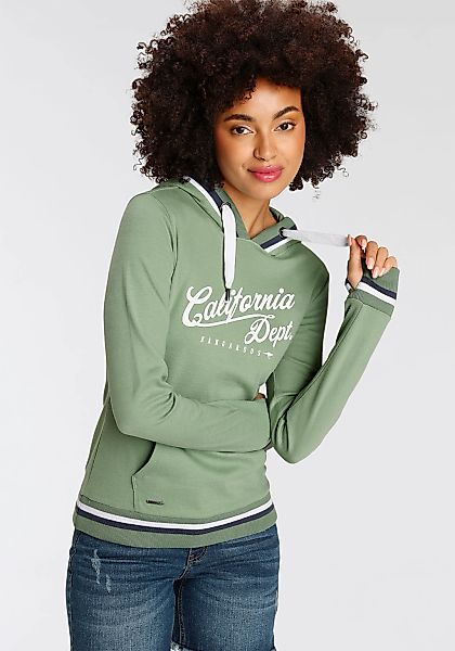 KangaROOS Kapuzensweatshirt Langarm, figurbetont, mit Kapuze, günstig online kaufen