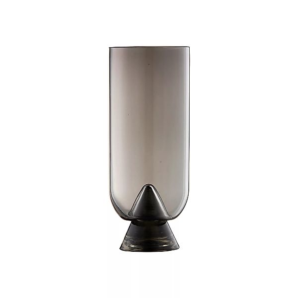 AYTM - Glacies Vase Ø 10,6cm - schwarz/H 23,5cm x Ø 10,6cm günstig online kaufen