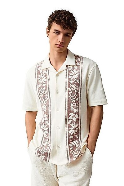 Next Kurzarmhemd Hemd aus strukturiertem Jersey (1-tlg) günstig online kaufen