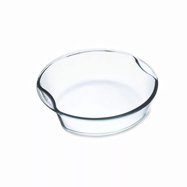 SIMAX Glas Auflaufform 23 x 5,8 cm rund 1,5 l Auflaufformen transparent günstig online kaufen