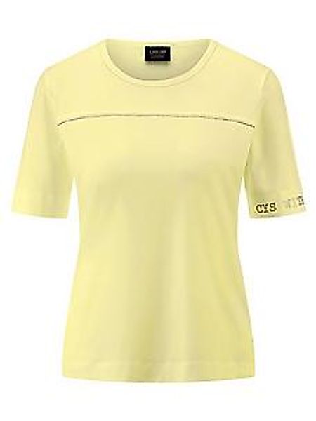 T-Shirt Rundhals-Ausschnitt Canyon gelb günstig online kaufen