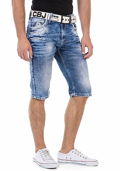 Cipo & Baxx Bermudas, in Denim und mit markanten Taschen günstig online kaufen