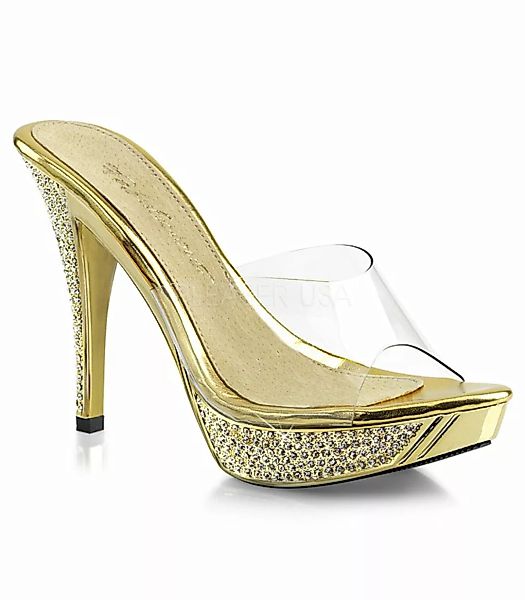 Pantolette ELEGANT-401 - Gold (Schuhgröße: EUR 36) günstig online kaufen